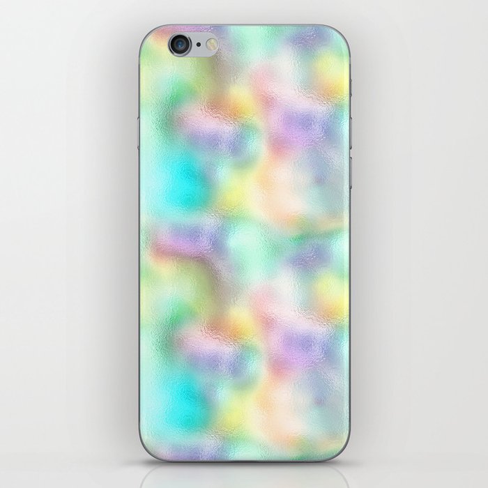 Colorful Iridescent Pattern iPhone Skin