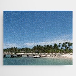 Island Beach Dock | Nadia Bonello Jigsaw Puzzle