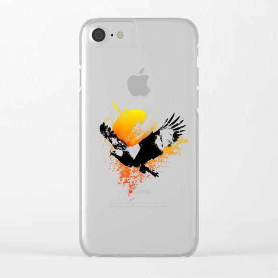The Eagle that touched the Sun Clear iPhone Case