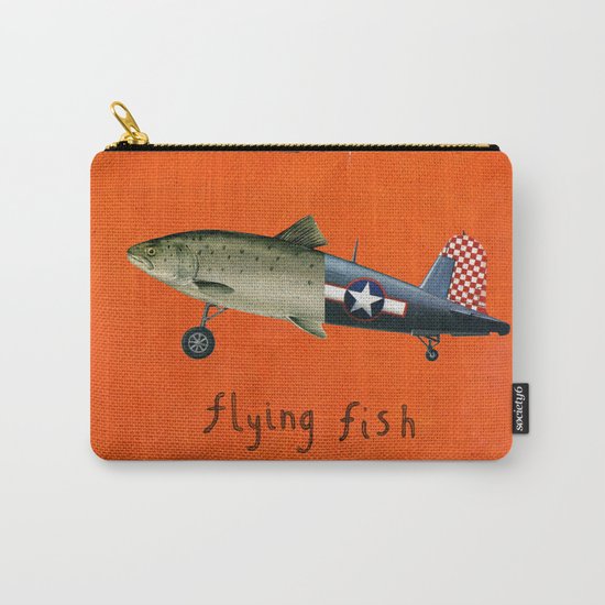flying fish Carry-All Pouch