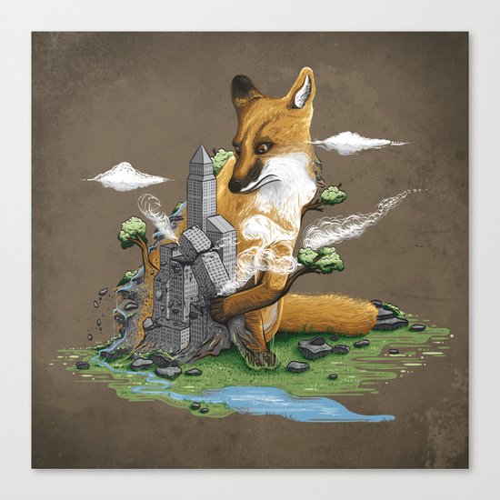 Clean the World II Canvas Print