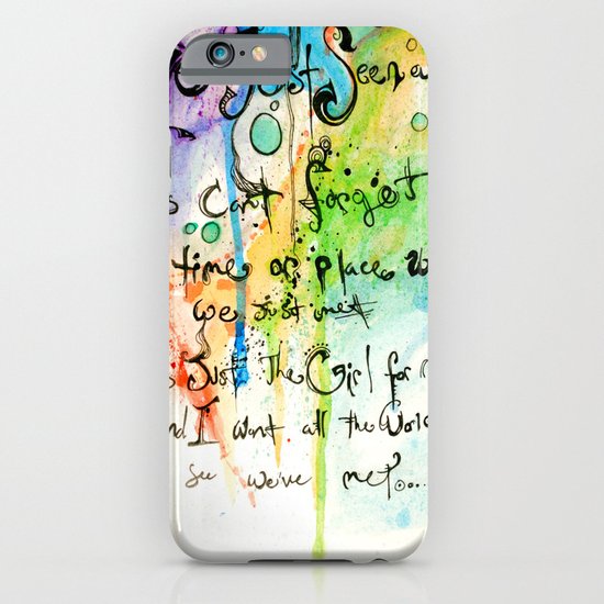 Im not sure what i saw.. iPhone & iPod Case