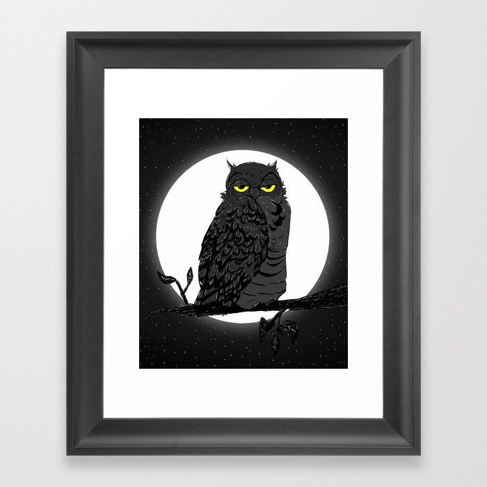 Night Owl V. 2 Framed Art Print