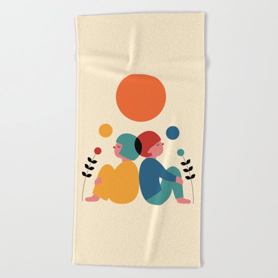 Miss you Beach Towel