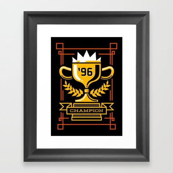 1996 Framed Art Print