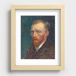 Self-Portrait, 1887 by Vincent van Gogh Recessed Framed Print