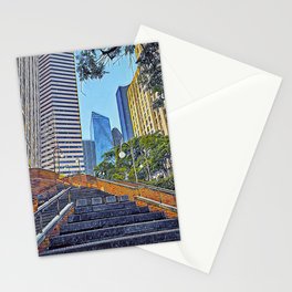 Downtown Seattle  Stationery Card