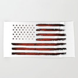 American flag Stars & stripes Beach Towel