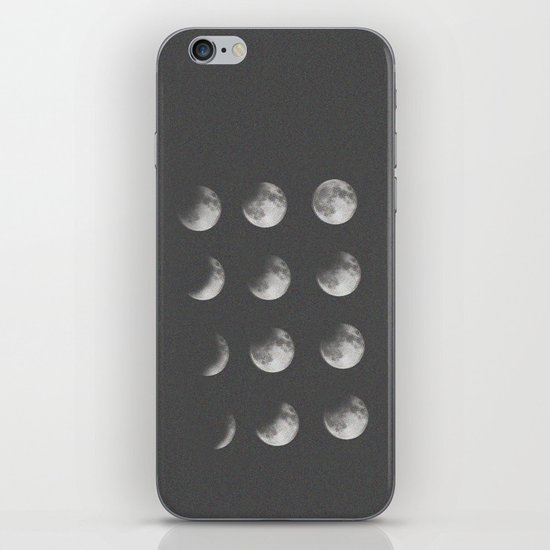 phases of the moon iPhone & iPod Skin