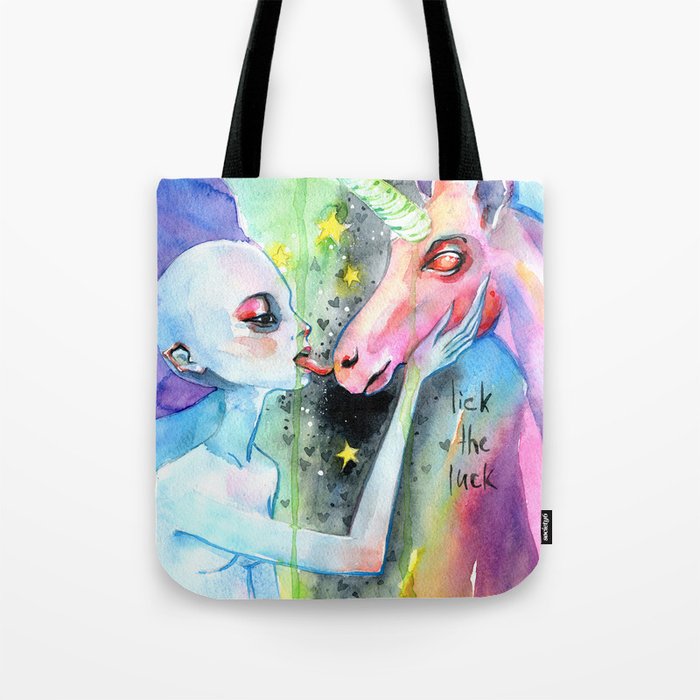 Lick the luck Tote Bag