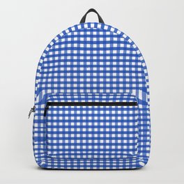 Gingham Blue Backpack | Gingham, Beckythatcher, Popular, Stylish, Classic, Beautiful, Tomsawyer, Digital, Graphicdesign, Design 