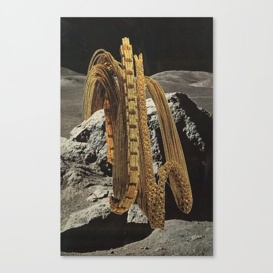 moongold (with david delruelle) Canvas Print