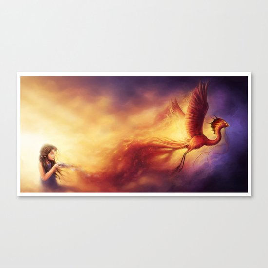"Born from the Ashes" Canvas Print