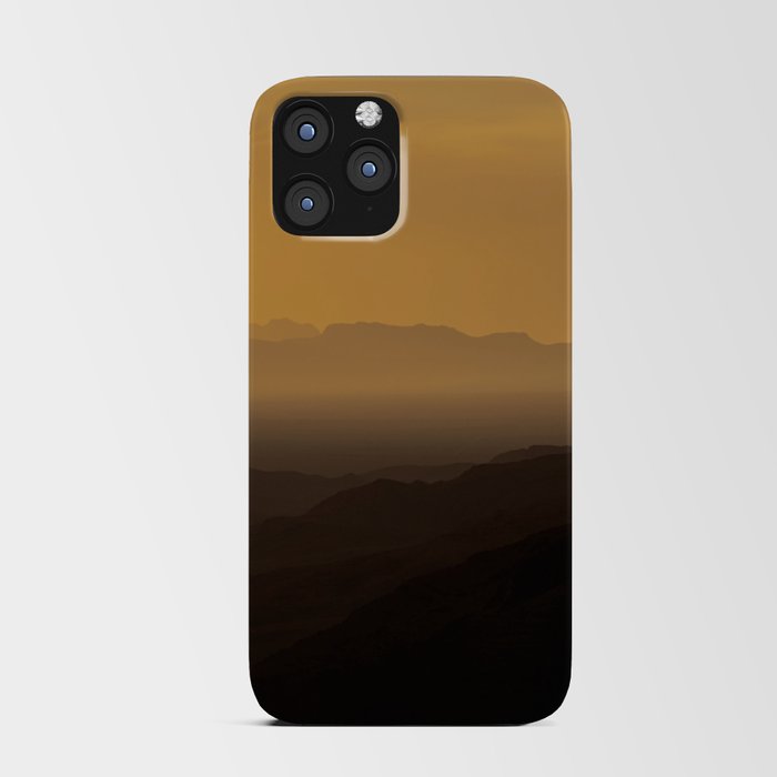 Serie of mountains iPhone Card Case