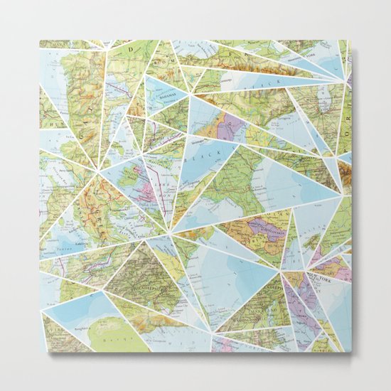 Its a Mixed Up World Metal Print