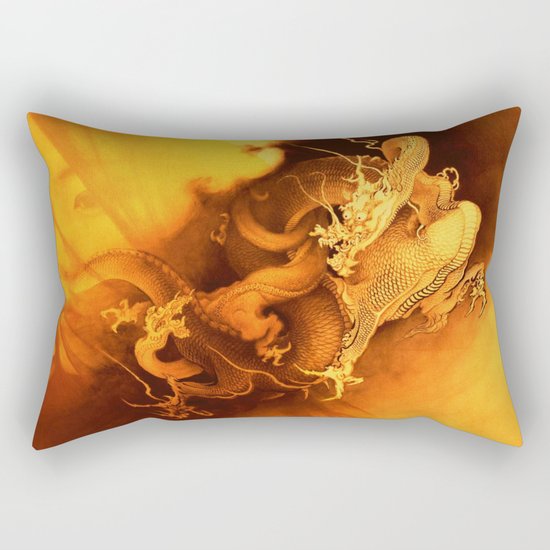 Destiny Of A Dragon Rectangular Pillow