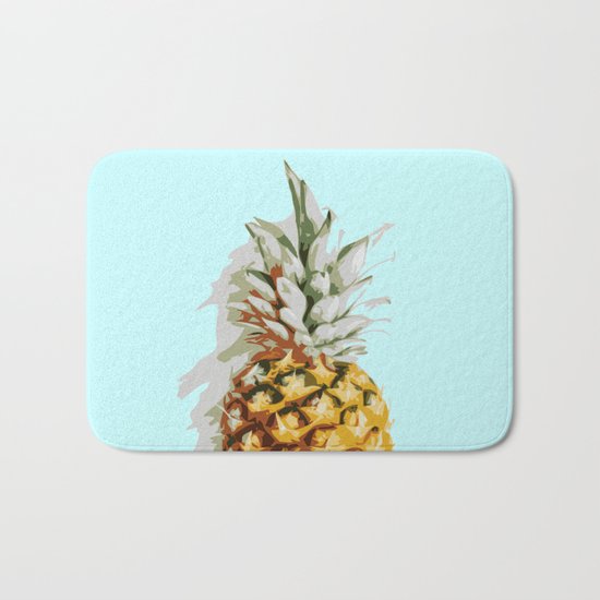 Summer Ananas Bath Mat