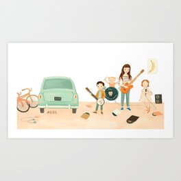The Band by Emily Winfield Martin Art Print