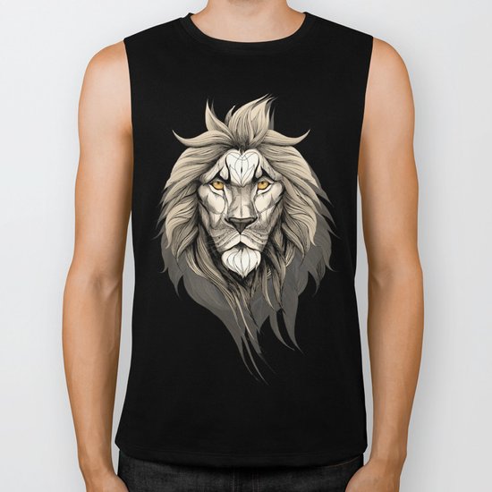 The Lion Biker Tank