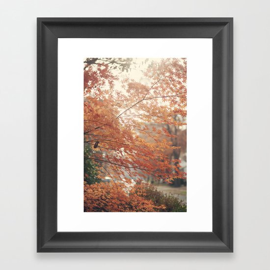 Home for Thanksgiving Framed Art Print