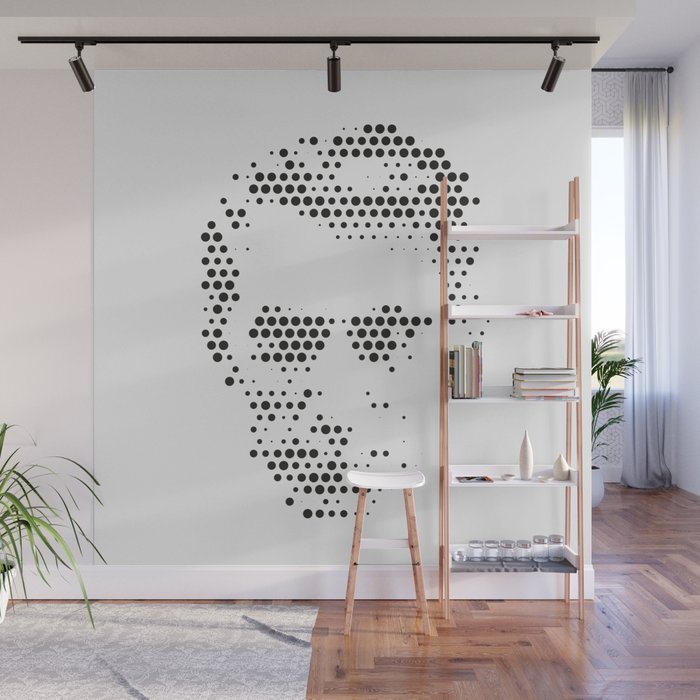CLAUDE SHANNON | Legends of computing Wall Mural
