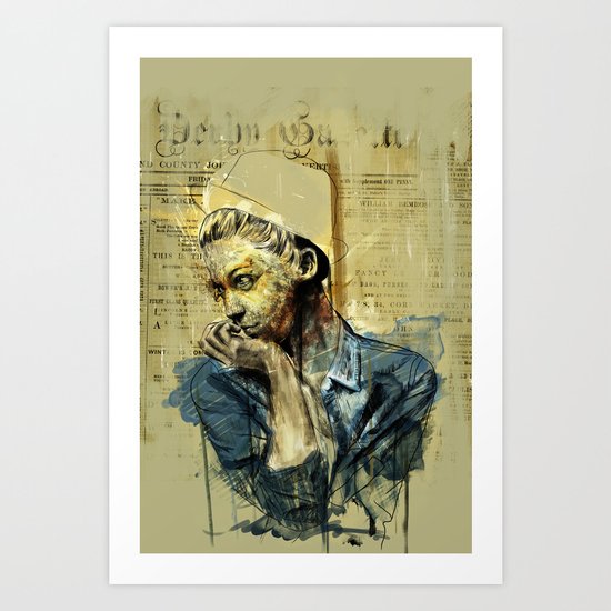 betty Art Print