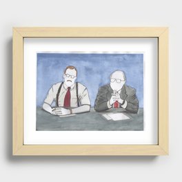 Office Space - "The Bobs" Recessed Framed Print