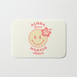Aloha Spirit, Mahalo Attitude Bath Mat