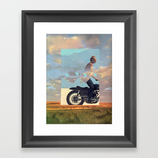 For a Ride Framed Art Print