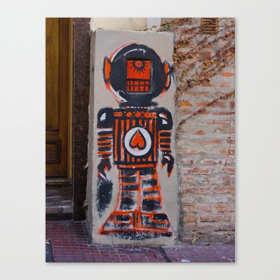 Robot Canvas Print