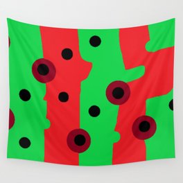 On Point Watermelon Wall Tapestry