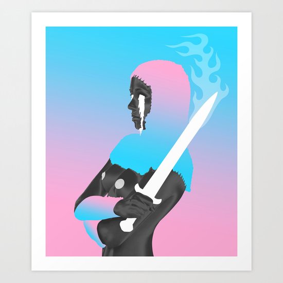 Switchblade Supreme Dream Dominatrix Destroyer • Future Drugs **** Art Print