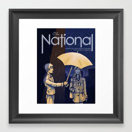 The National band poster (Sad) Framed Art Print