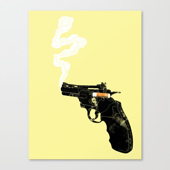 Smoking Gun Canvas Print