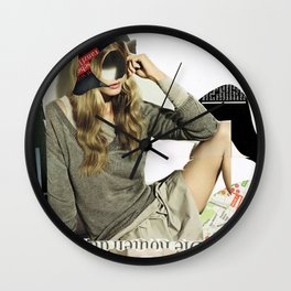 Frau Mix 10 Wall Clock