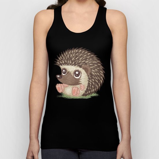 Hedgehog Unisex Tank Top