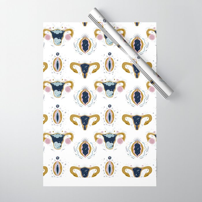 Vaginas and Uterus Wrapping Paper