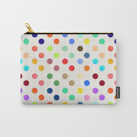 Polka Proton Carry-All Pouch