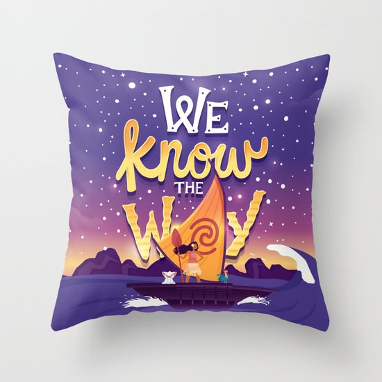 We know the way Throw Pillow