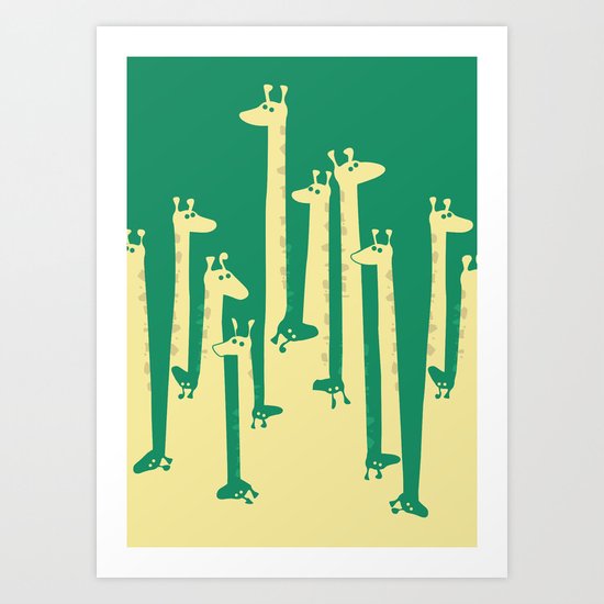 Such A Great Height Art Print