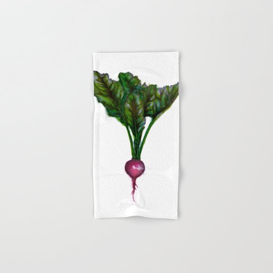 Rooted: The Radish Hand & Bath Towel