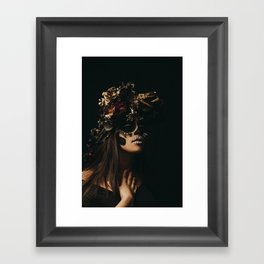 Death is but the next great adventure Framed Art Print