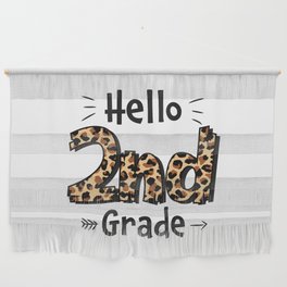 Hello 2nd Grade Back To School Wall Hanging