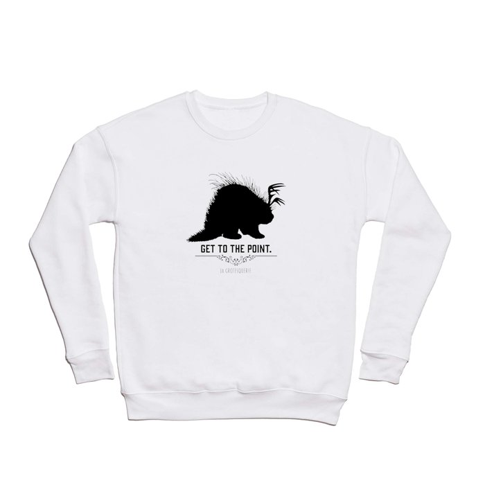 Get to the Point - Porculope Silhouette Crewneck Sweatshirt