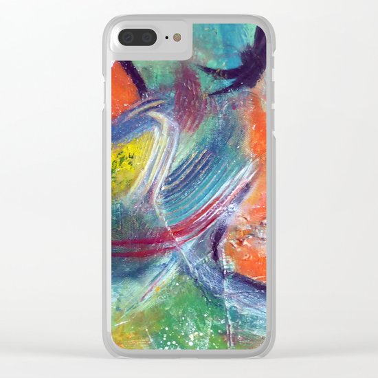 Journey into the Unkown Clear iPhone Case
