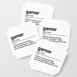 Gamer definition Coaster