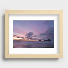 rays Recessed Framed Print