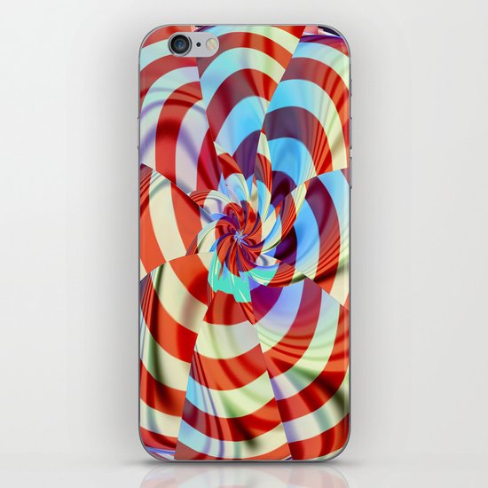 Red White and Blue iPhone Skin