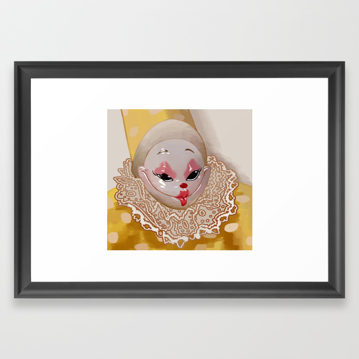 small but knowing clown doll