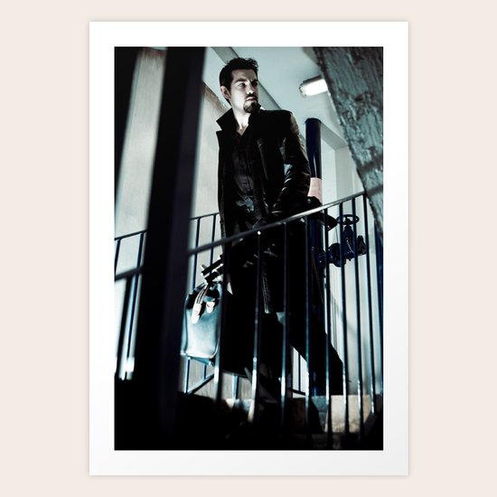 Issac Art Print